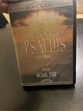 Vintage 1993 4-Cassette Tape Set Of The Book Of Psalms From The Platinum Dove